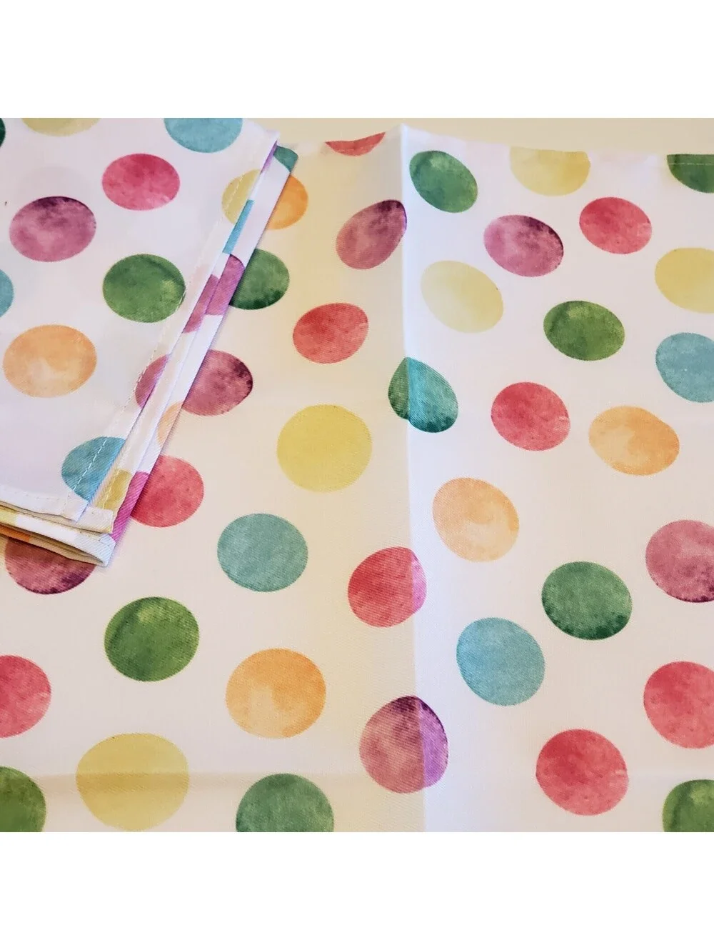 Polka Dot Napkins QTY 6 15x15